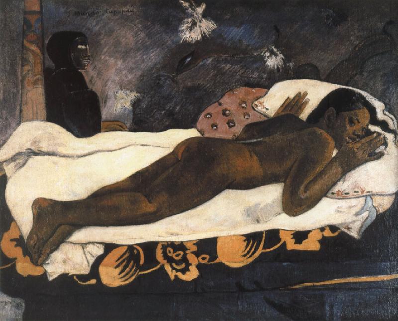 Paul Gauguin l esprit des morts veille France oil painting art